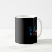 Mug Nauti Or Nice Funny Nautical Christmas  (Devant droit)