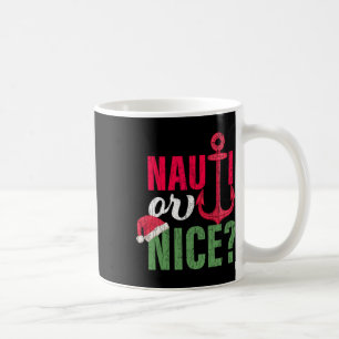 Mug Nauti ou gentil Père Noël drôle de Noël en juillet