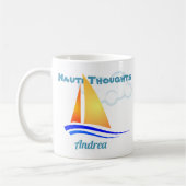 Mug Nauti Pense Nautique Voilier (Gauche)