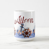 Mug Nautical Beach Wedding Bridesmaid Cadeau (Centre)