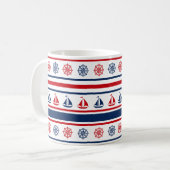Mug Nautical design (Devant gauche)