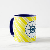 Mug Nautical design (Devant gauche)