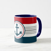 Mug Nautical design (Devant droit)