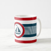 Mug Nautical design (Devant droit)