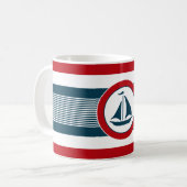 Mug Nautical design (Devant gauche)