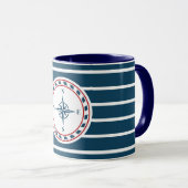 Mug Nautical design (Devant droit)