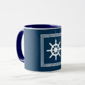 Mug Nautical design (Devant gauche)