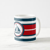 Mug Nautical design (Devant droit)