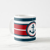 Mug Nautical design (Devant gauche)