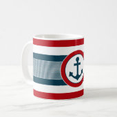 Mug Nautical design (Devant gauche)