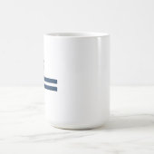 Mug Nautical Stripe Sailboat (Centre)