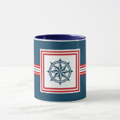 Mug Nautical themed design (Centre)