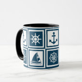 Mug Nautical themed design (Devant gauche)