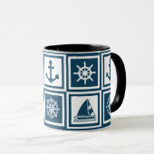Mug Nautical themed design (Devant droit)