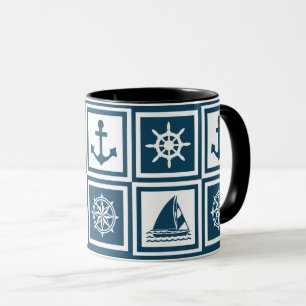 Mug Nautical themed design