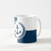 Mug Nautical themed design (Devant droit)