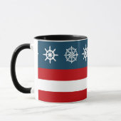 Mug Nautical themed design (Gauche)