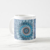 Mug Nautilus - art de fractale (Devant gauche)