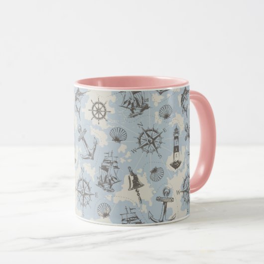 Mug Nautique (Devant droit)