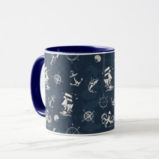 Mug Nautique (Devant gauche)