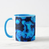 Mug Nautique Blue Jellyfish Marine Life (Gauche)