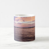 Mug Navarre Beach Magie Heure Coucher de soleil violet (Centre)