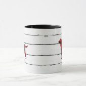 Mug Navette rustique pour chien débarqué Labrador (Centre)