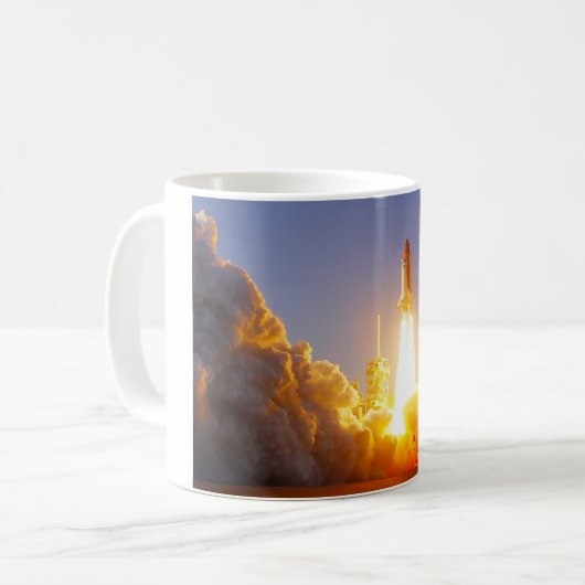 MUG NAVETTE SPATIALE AMÉRICAINE 1981-2011 (Devant gauche)