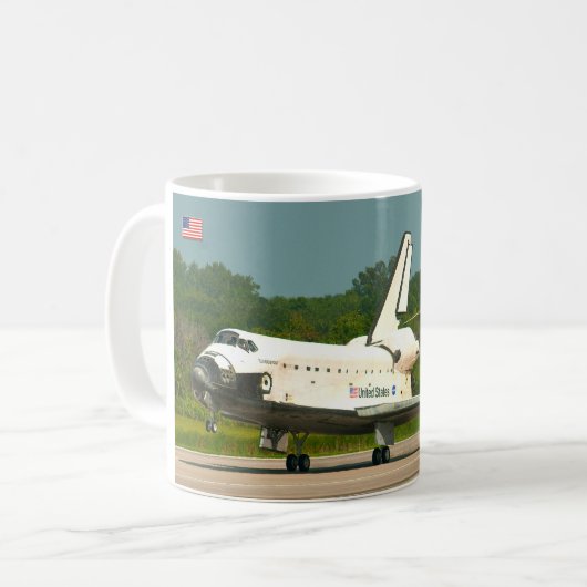 MUG NAVETTE SPATIALE AMÉRICAINE 1981-2011 (Devant gauche)