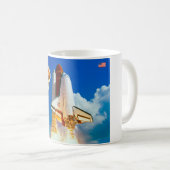 MUG NAVETTE SPATIALE AMÉRICAINE 1981-2011 (Devant droit)
