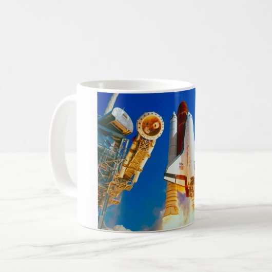 MUG NAVETTE SPATIALE AMÉRICAINE 1981-2011 (Devant gauche)