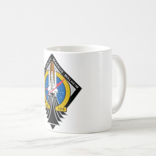 Mug Navette spatiale Atlantis (Devant droit)