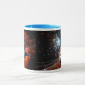 Mug Navette spatiale Atlantis Télescope spatial Hubble (Centre)