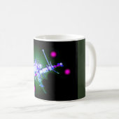 Mug Navette spatiale et gare (Devant droit)