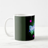 Mug Navette spatiale et gare (Gauche)
