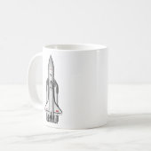 Mug Navette spatiale I, navette spatiale II (Devant gauche)