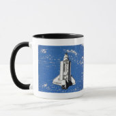 Mug Navette spatiale NASA Discovery en orbite terrestr (Gauche)