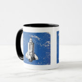 Mug Navette spatiale NASA Discovery en orbite terrestr (Devant gauche)