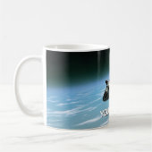 Mug Navette spatiale. Personnalisable (Gauche)