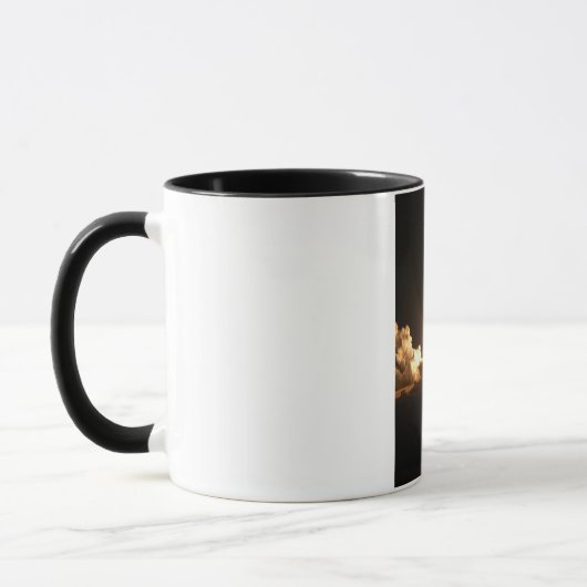 Mug Navette spatiale Terre Orbitale Nuit Spacecraft Ca (Gauche)