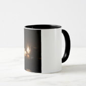 Mug Navette spatiale Terre Orbitale Nuit Spacecraft Ca (Devant droit)