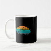 Mug Navette vintage Retro Badminton 2 (Gauche)