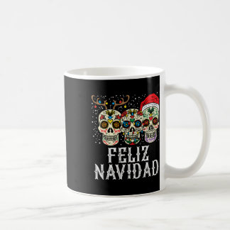 Mug Navidad Sugar Skuls Reindeer Père Noël Mexicain Ch