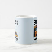 Mug Navigateur de succès Pilote de bus scolaire (Centre)