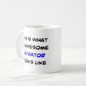 Mug navigateur, génial (Devant gauche)