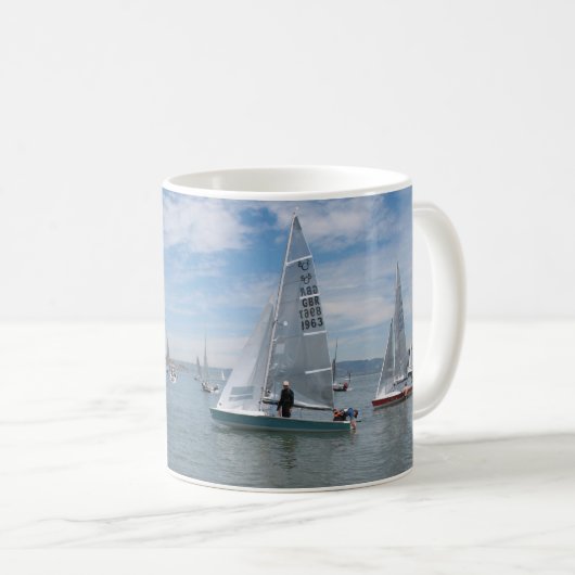 Mug Navigation de Baie de San Franciso (Devant droit)