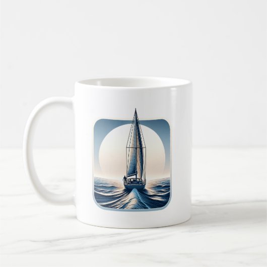 Mug Navigation Solitaire Autour du Monde (Gauche)