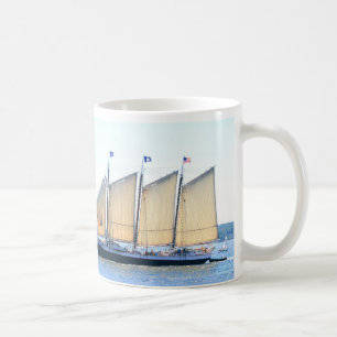 Mug navigation trois-mâtée de schooner