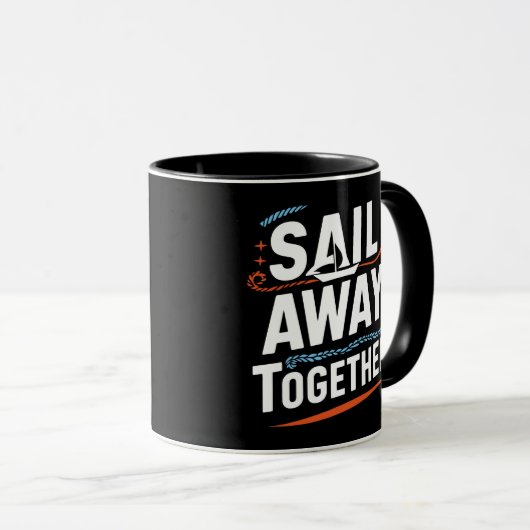 Mug Naviguer Ensemble (Devant droit)