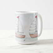 Mug Naviguer sur l'Océan Bleu (Devant droit)